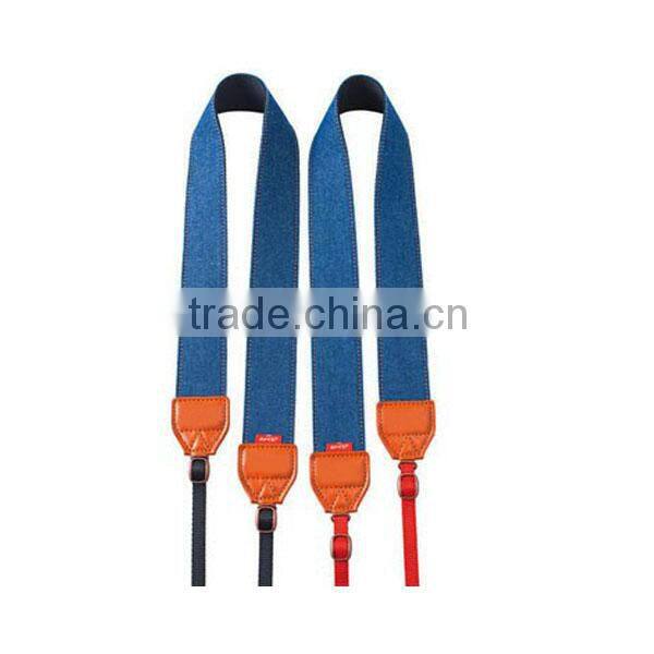 Janyo Laste Style Jeans Material Leather Camera Strapp