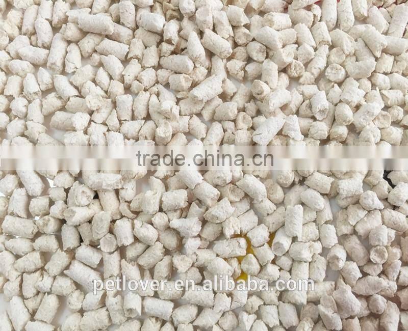 2016 hot sale pet grooming product cat litter tofu