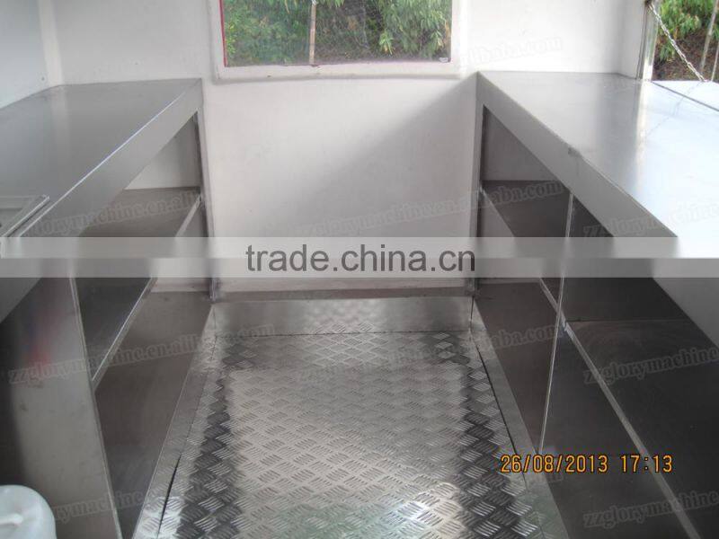 Customized Products mobile food cart trailer
