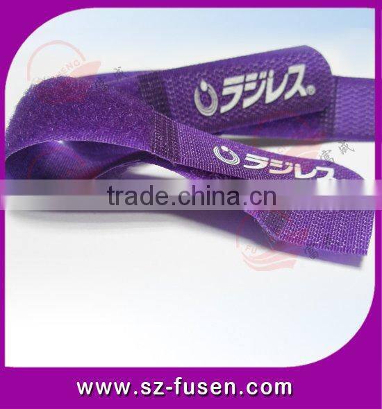 Nylon magic tape self-locked cable tape