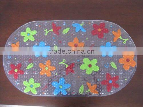 Anti-slip Oval PVC Bath Mat