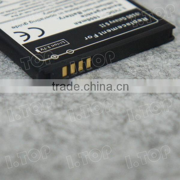 gb/t18287-2000 mobile phone Battery for Samsung Galaxy S2 i9100 , made in China