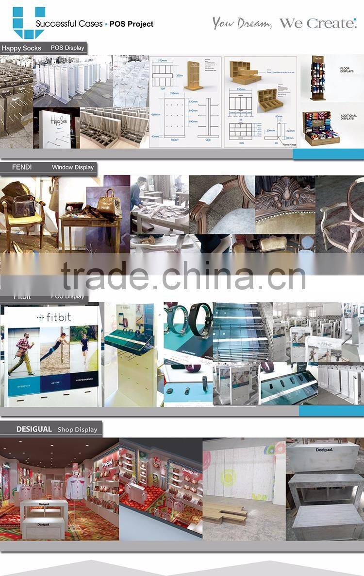 Super U Special Technique Upscale Shop Wood Decoration