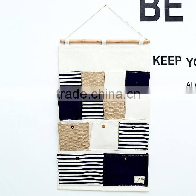 2015 new Creative home decoration oversized Cloth art wall-mounted multipurpose storage bag