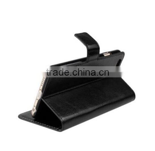 Luxury Magnetic Crazy Horse pattern Leather Wallet Case For iphone 6 4.7"/For iphone Plus/For iphone 5 5S 4 4S