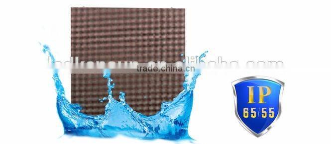 P10 Ventilation Advertising Outdoor LED Display with Energy Saving 50% Big outdoor full color LED display screen