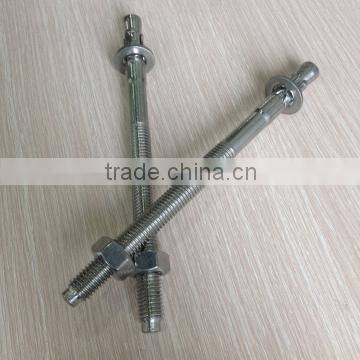 High quality stainless steel wedge anchor bolt