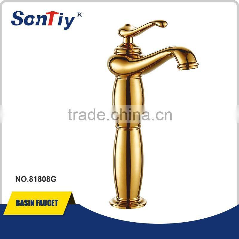 classic style mixer deck mounted wash basin color faucet
