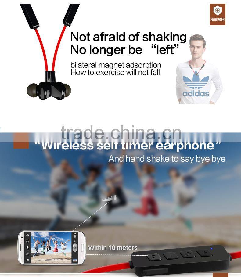 Consumer Electronics Bluetooth Headset Earphone ULDUM New Model Photo Taking Sport Bluetooth Headset Earphone