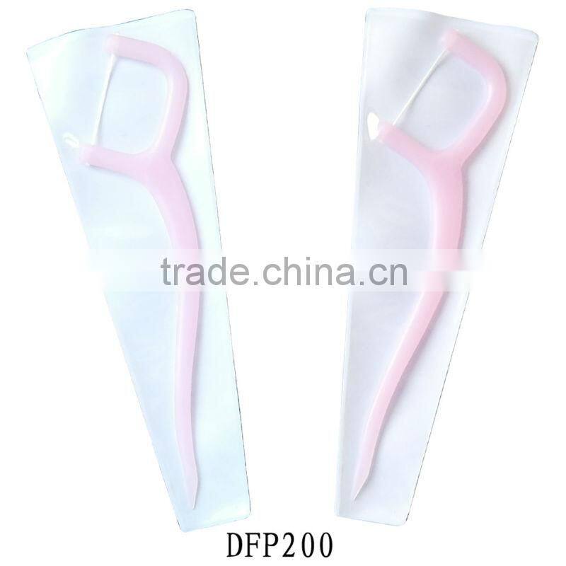 single packing dental floss pick