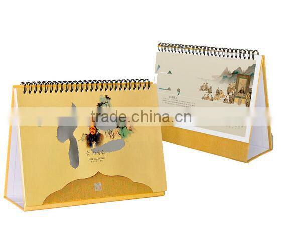 Low prices table calendar full colour printing