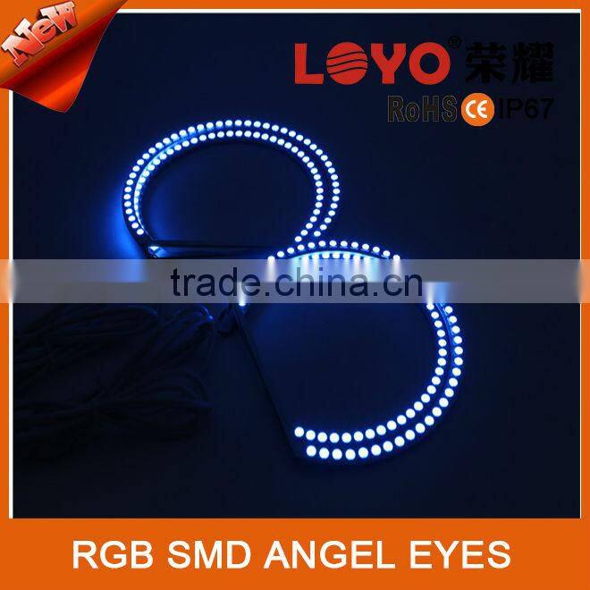New Colorful smd angel eyes5050 E36/E46 red green and blue rings rgb angel eyes