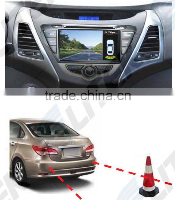 Ultrasonic radar detector with car night vision reverse camera DC12V for BMW