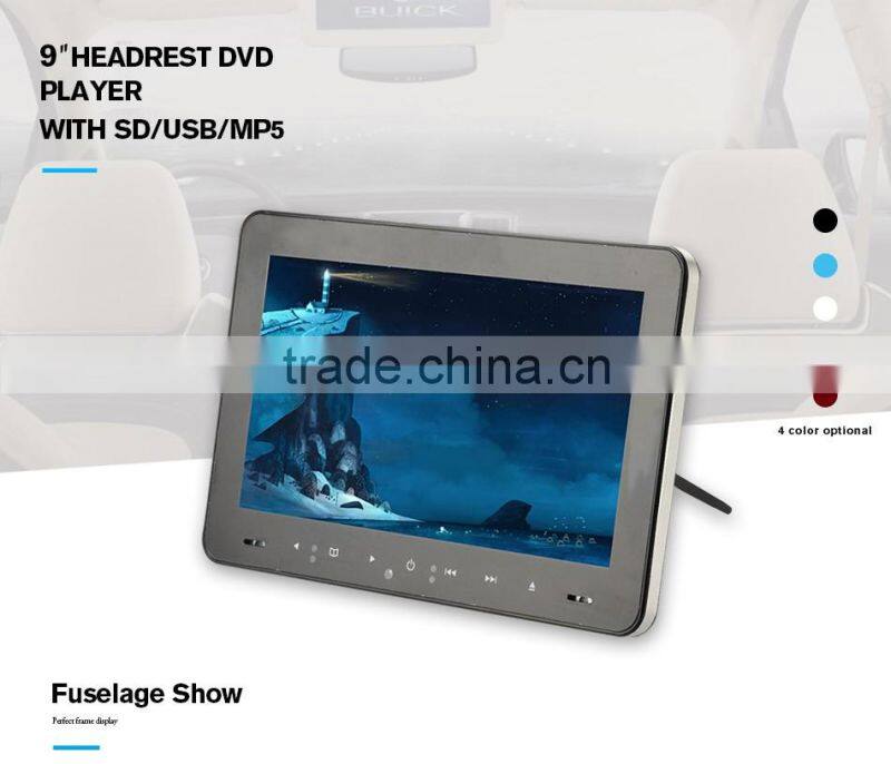 2016 Newest Car DVD player ,Headrest DVD player,factory sale