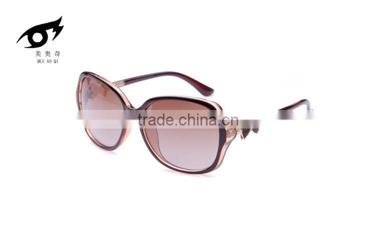Frog mirror sunglasses women eyewear wholesale