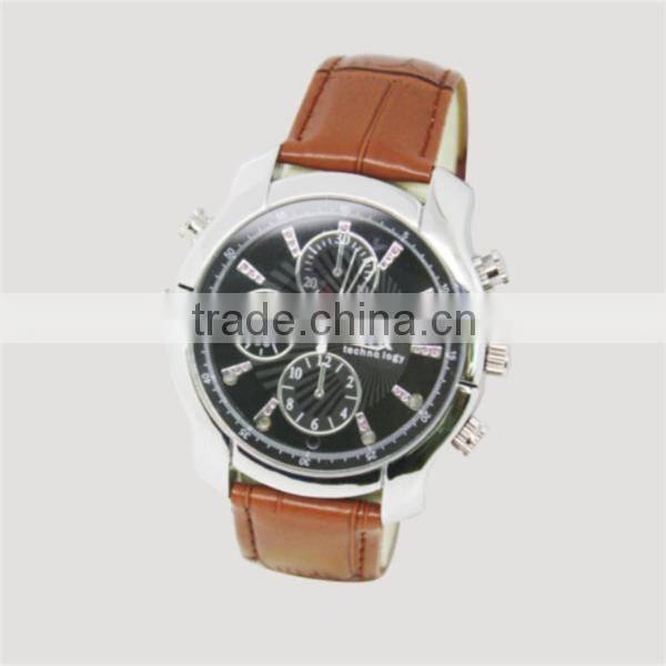 HD1920*1080P water proof IR night vision camera watch