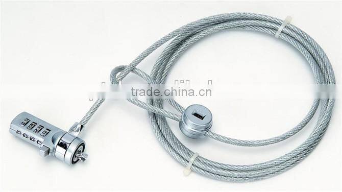 4 digital combination LAPTOP LOCK COMBO laptop lock security cable computer lock