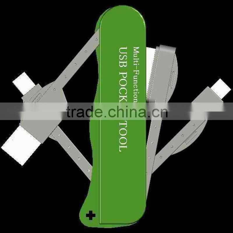 5 in 1 foldable usb charger for mobile Phones