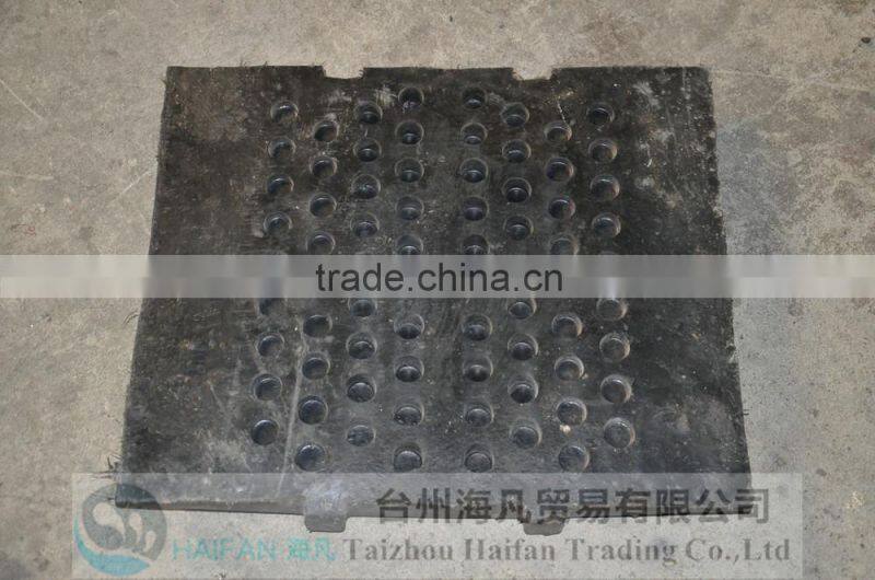 500*600*50mm Traffic Removable High Quality Speed Hump/ European standard High strength road speed bump for safety