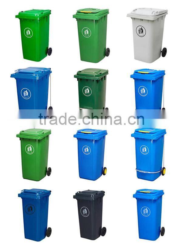 Plastic outdoor trashbin