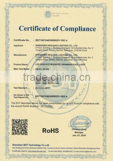 12V ip68 waterproof rgb remote control led swimming colored lights / swimming pool flat led lights