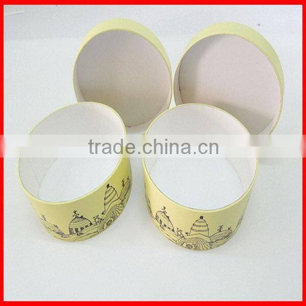 Hotsell Professional Round Shape Jewelry Pendent Box