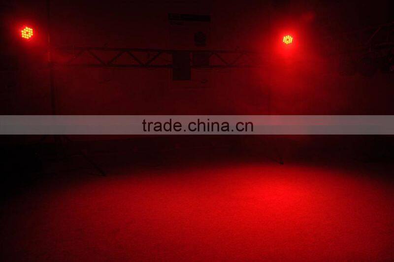 Auto,sound actived,dmx512,master/slave, quad LED par can light RGBW 18*10w