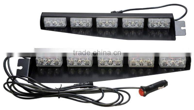 CAR WINDSHIELD LED STROBE FLASHING LIGHT,VISOR LED FLASH STROBE LIGHT (SR-LS-161T), 1W TOP BRIGHT TIR LED