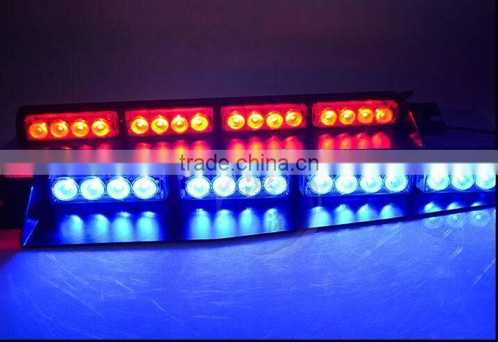 CAR WINDSHIELD LED STROBE FLASHING LIGHT,VISOR LED FLASH STROBE LIGHT (SR-LS-160T), 1W TOP BRIGHT TIR LED