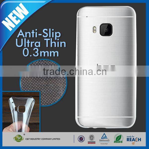 C&T 2015 New Cute High Quality TPU Case For HTC M9 Cell Phone Case