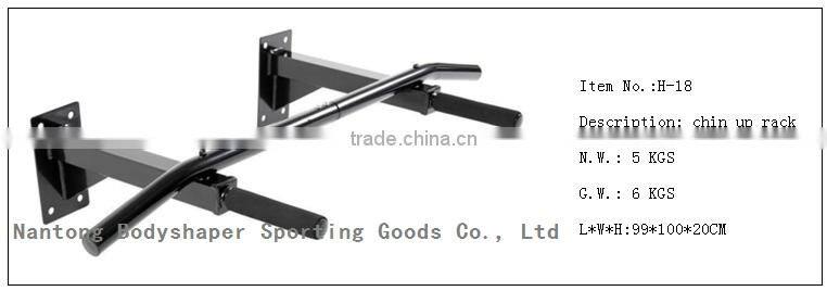 2015 hot chin up rack dip station wall-mounted gym workout fitness equipment weight bench press bench