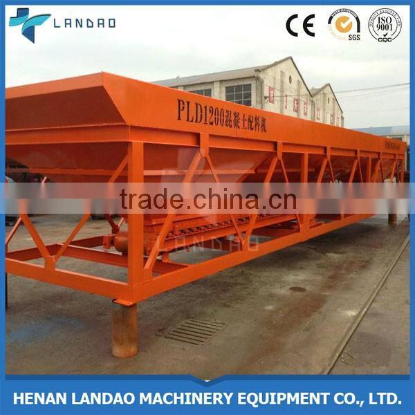 Hot sale Concrete machinery PLD800 Two Bins aggregate batching machine