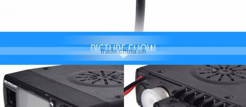 MINI vehicle radio 2 separate receivers 25W dual band BAOJIE BJ-218 moblie radio