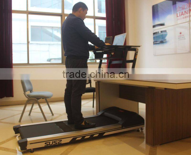 office walking Treadmill with 510mm walking area,speed from 0.8-8km/h, low nosieless motor