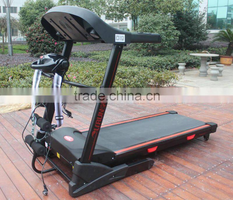 49mm running board home use healthy treadmill equipment with 7 inch touch screen factory directly with wholeslae price