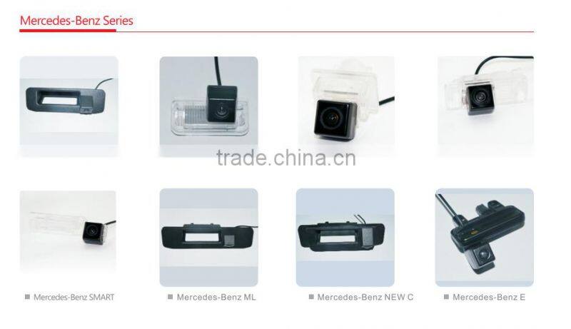 Original car specific rear view camera with night vision and waterproof