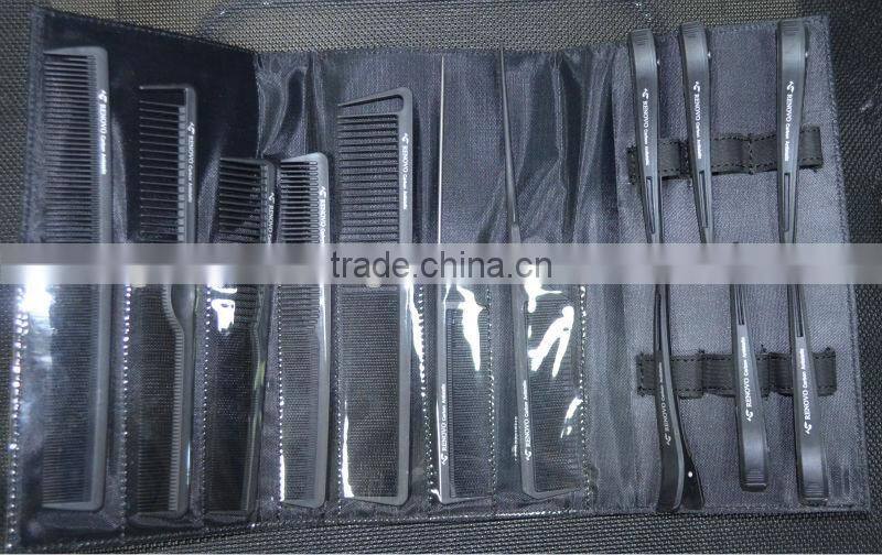 professional carbon comb antistatic heat resistant combs