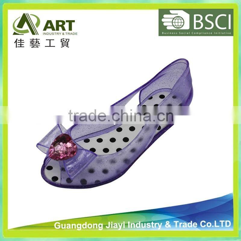 Hot Sale Lovely and Cute Girl's Sandal, PVC Shoes with LED light