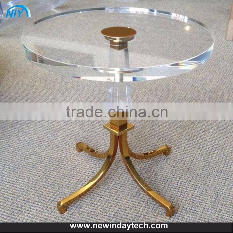 acrylic hotel lobb desk ,Black European sitting room table, custom desk,carved acrylic desk