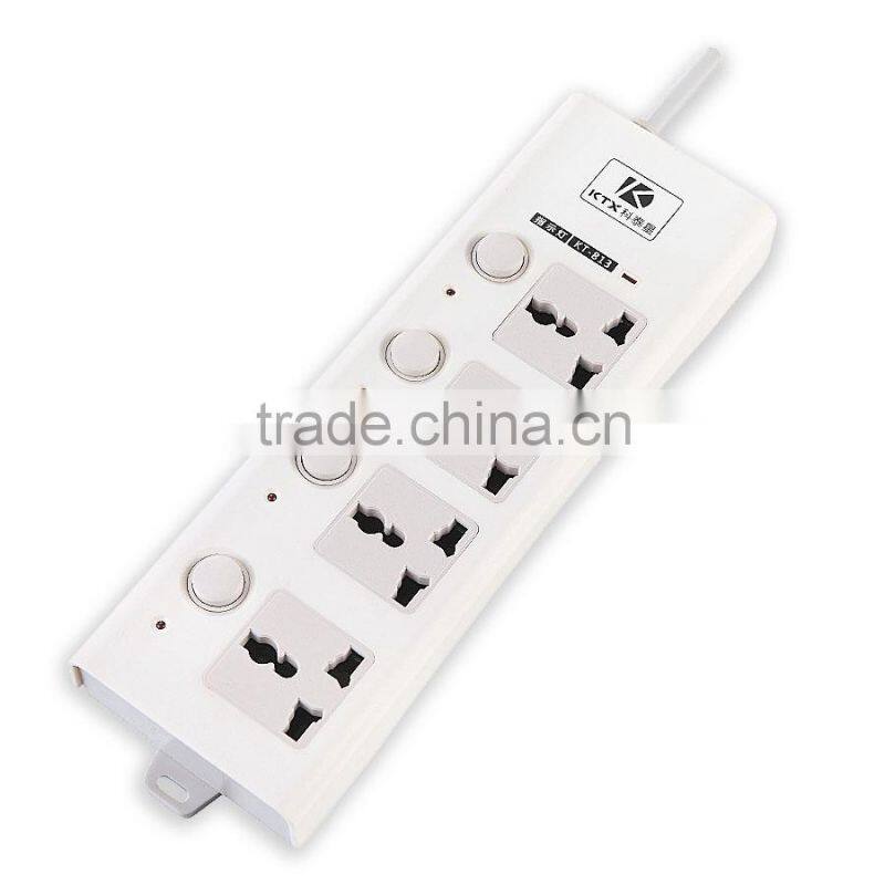 4 Way Individual Switches Multiple Electrical Outlet