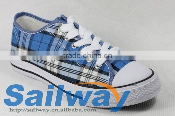 New Low Top Canvas Sneakers Men Shoes All Sizes Check