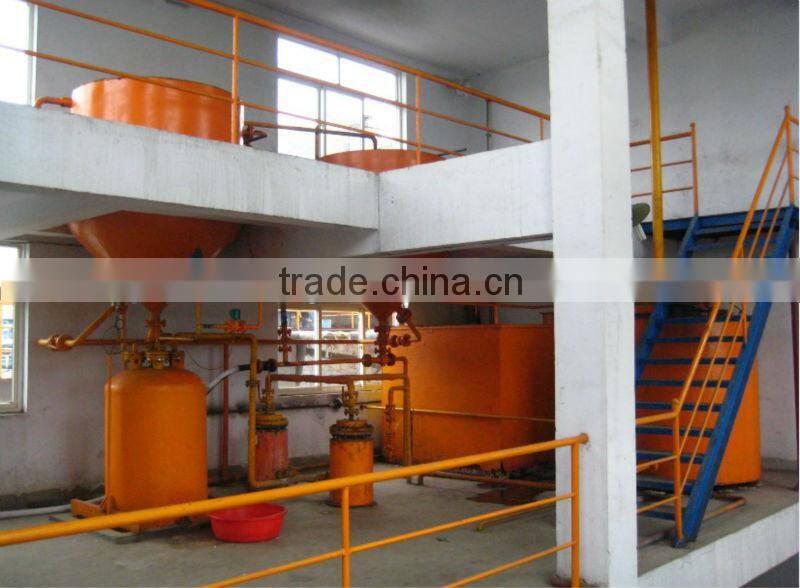 electrowinning tank for extracting gold