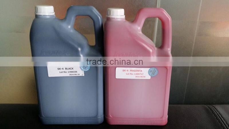 2015 ICONTEK NEW INK BOTTLE FOR ICONTEK SOLVENT PRINTER SPT510/35PL
