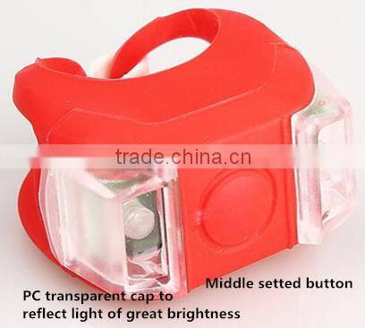 Sunbike nice well hot sale factory direct sale led light 2 silicone mini bike