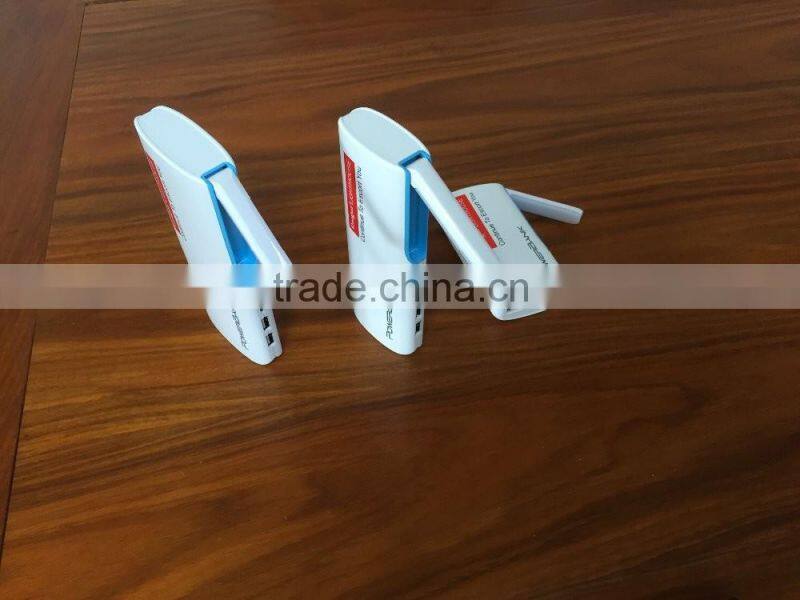 Private Model Mobile Charger Universal Portable Patent Lighthouse Power Bank 10000mAh for Blackberry phone