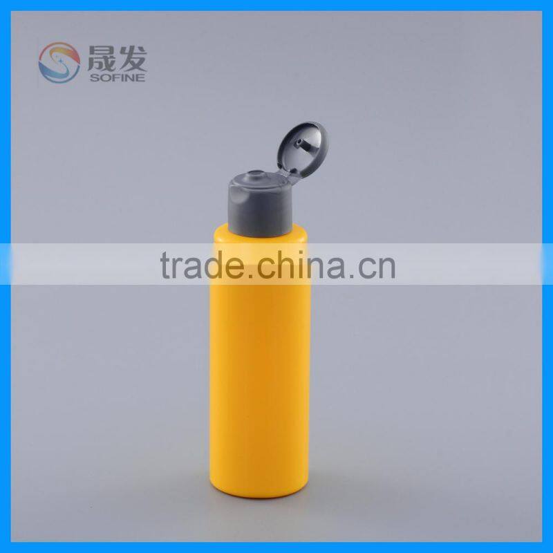 Round pet lotion bottle