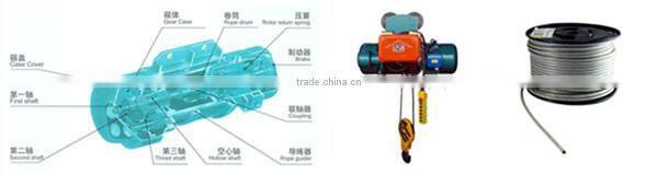 Monorail Crane Electric Winches cable grapadora