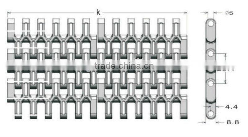 hygeian plastic conveyor belts