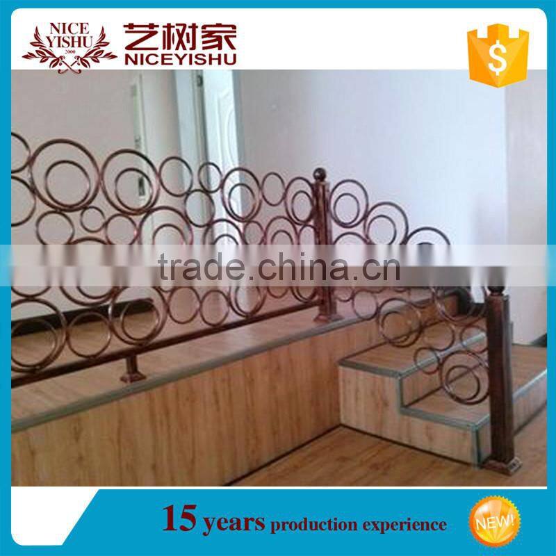 Alibaba China Wholesale modern Wrought Iron railing Design balcony railing for outdoor Garden, Homes, Villas, School
