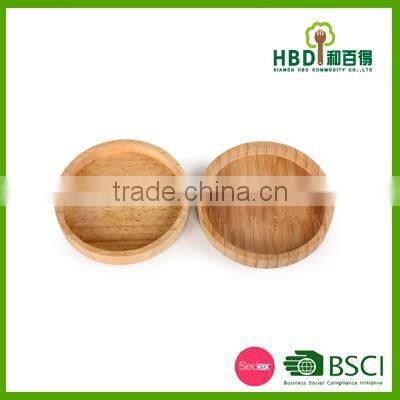 Bamboo lid for glass jar /bamboo canister lid/bamboo candle jar lid